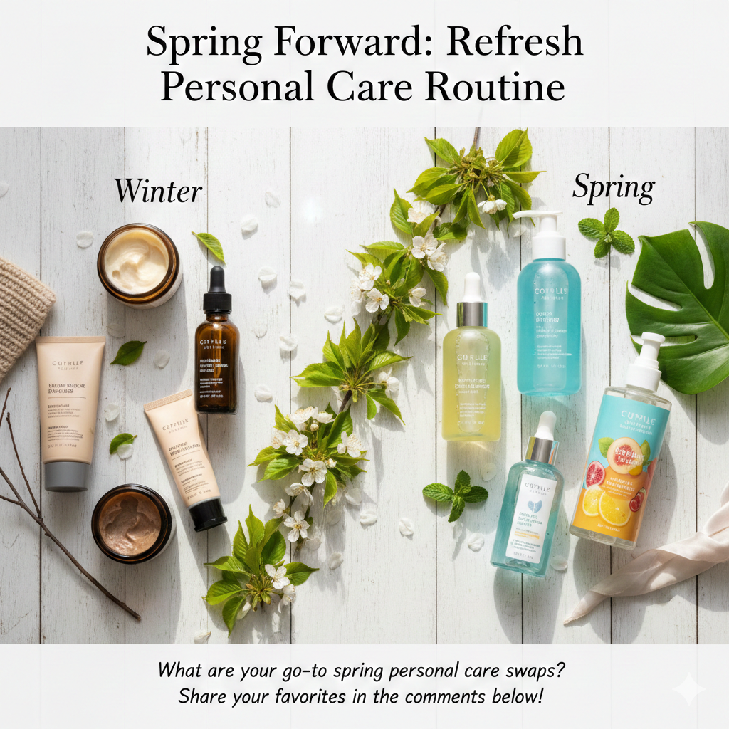 How to Transition Your Personal Care Routine from Winter to Spring.