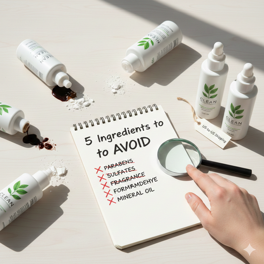 Top 5 Ingredients to Avoid in Your Daily Skincare Routine